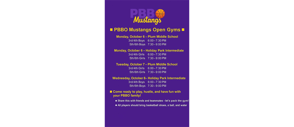 PBBO Open Gyms Week 2