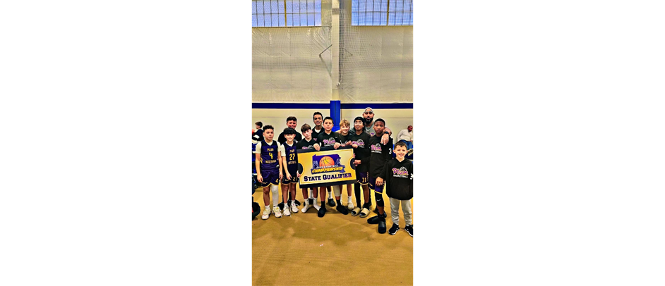 6th Grade Boys Purple are Heading to States!